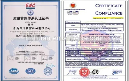 1KW 2KW 3KW 5KW 10KW hydro turbine wind power type mini hydro turbine wind power price