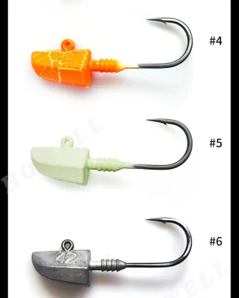 Wholesale 42g Quality Saltwater Lead Head Jig Head with BKK Hook