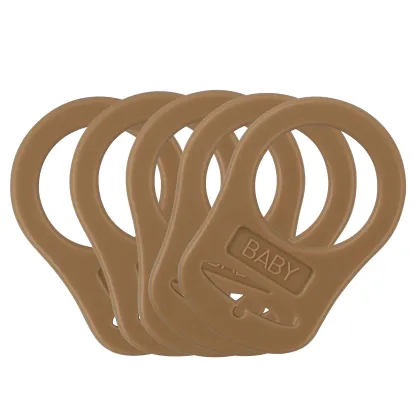 Soft Silicone Baby Pacifier Clip Holder