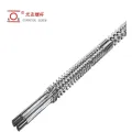 Bimetallic screw at bariles para sa makinarya ng plastik na extruder
