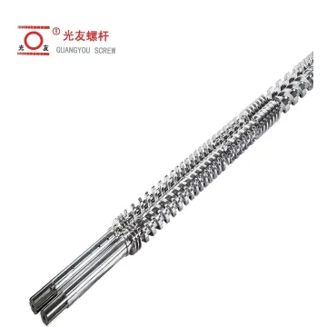 Bimetallic screw at bariles para sa makinarya ng plastik na extruder