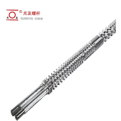 Bimetallic screw at bariles para sa makinarya ng plastik na extruder
