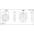 Type 9 metal shaft articulated potentiometer