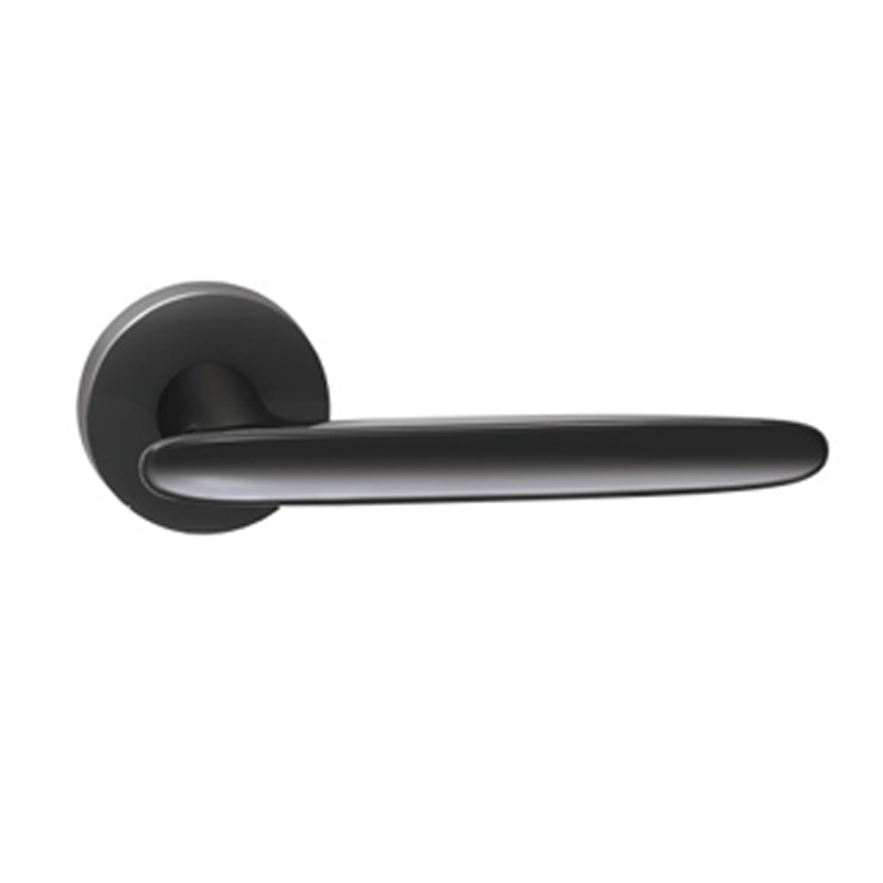 Buffering silent door lock