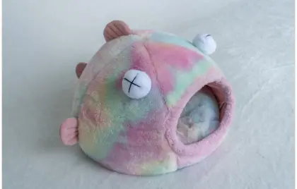 Big Eye Fish Solid Sponge Dog