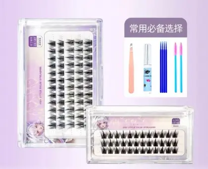 Eyelash lifting eyebrow lamination perm