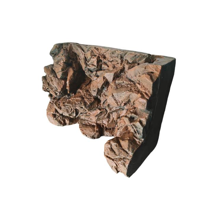 Panel de pared de piedra de hábitat de reptil de reptiles premium