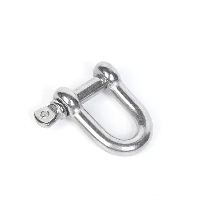 Lifting D-type shackle stainless steel