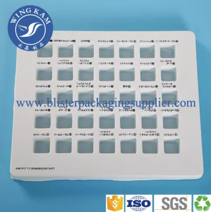 High-tech Vacuum Plastic Blister Tray For Candy Industry