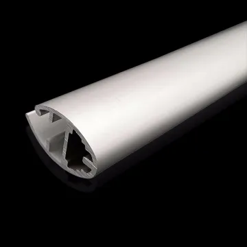 Aluminium profiles for curtains
