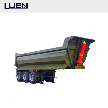 Used 3 Axles 50T Dump Semi Trailer with Good Refurbish Service