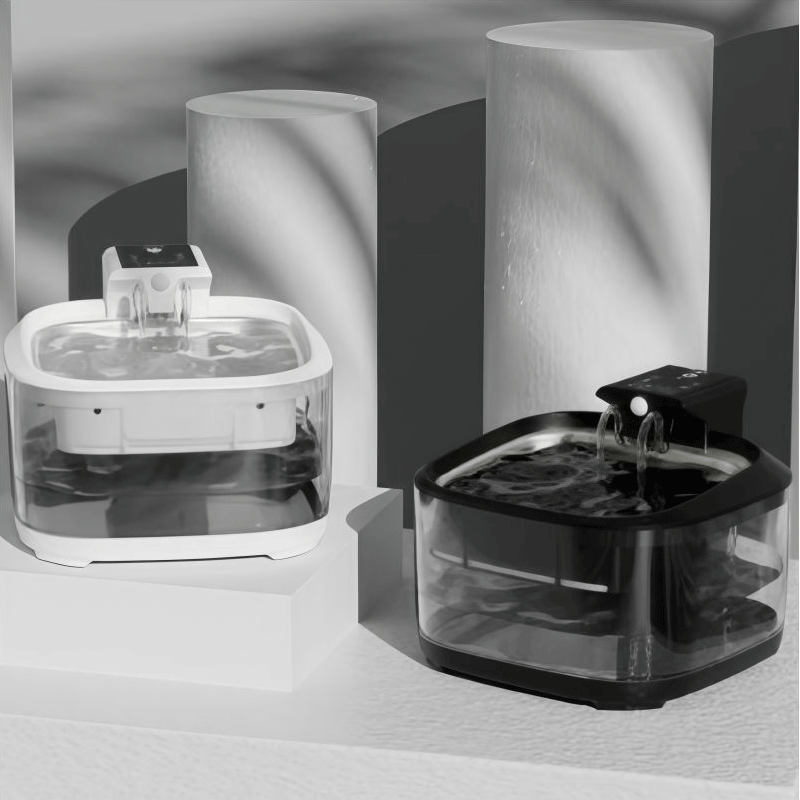 বাড়ির ব্যবহারের জন্য ওয়্যারলেস স্মার্ট পোষা জলের ফোয়ারা