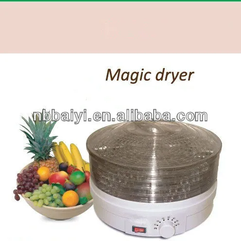 Adjustable tray food dryer