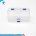 HN-106 10x6x2.2cm透明なプラスチック膜ボックス