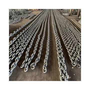 Welded Steel Marine Studlink Anchor Chain For Boat Yacht Mooring
