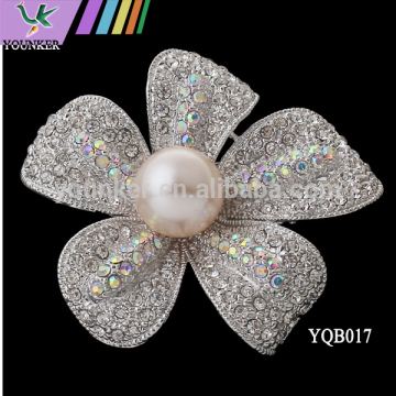 accessories fashion silver cc brooch bouquet