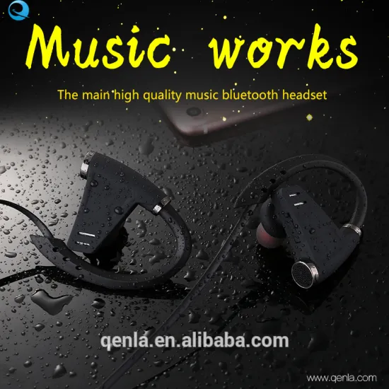 New Arrival Sweatproof Wireless Sport Bluetooth Headphones&Earphones,NFC Bluetooth stereo Headset&Earbuds with OEM factory