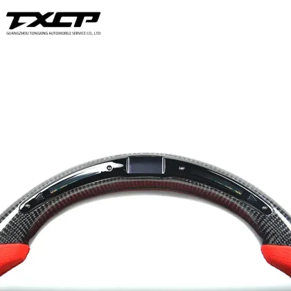 Custom Alcantara carbon fiber steering wheel Fit for Maserati Ghibli Levante quattroporte  racing wheel convertible