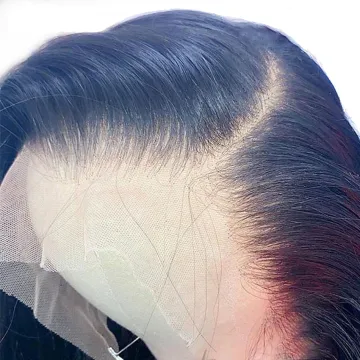 Transparent Lace Frontal Closure Wig Pre Plucked Raw Indian Virgin Cuticle Aligned Human Hair Wholesale Full Hd Lace Front Wig