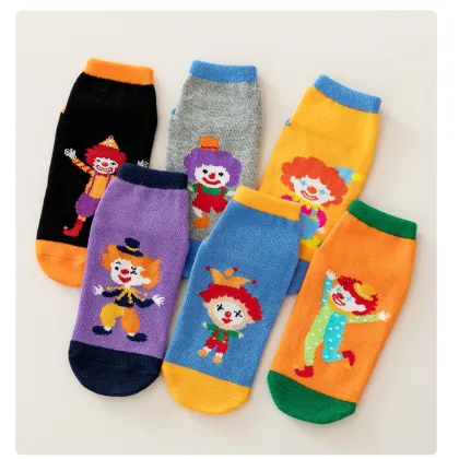 Soft Parent-Child Anti-Slip Grip Cotton Socks for Baby Boys and Girls