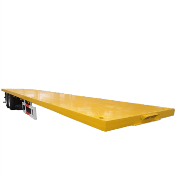 Vente chaude africaine 3 essieux Lowboy Flatbed