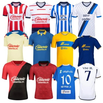 Men's Football Uniforms: Wholesale Jerseys for Soccer Fans - Mexico Clubs (Tigres, Club América, Pachuca, Rayados, Monterrey)