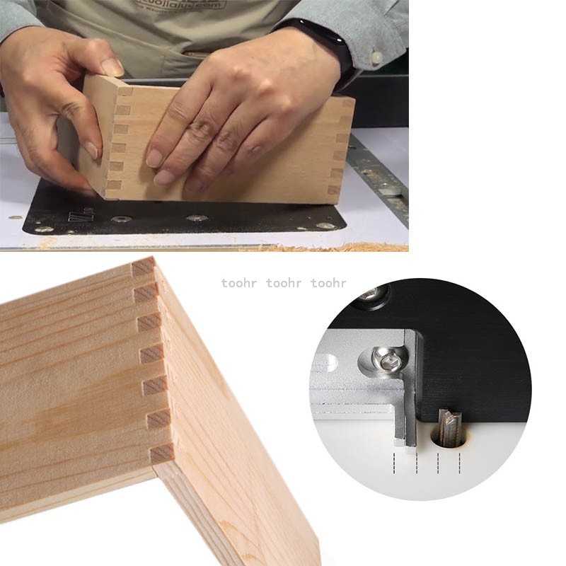Woodworking push handle push rod table saw flip-chip engraving machine tenon ruler gauge