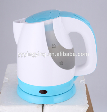 new design 1L plastic electrical kettle/portable hot water kettle 1850- 2200W manufactory