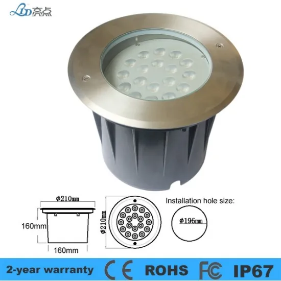 LD-DM210-18 18W IP68 single color underground led light