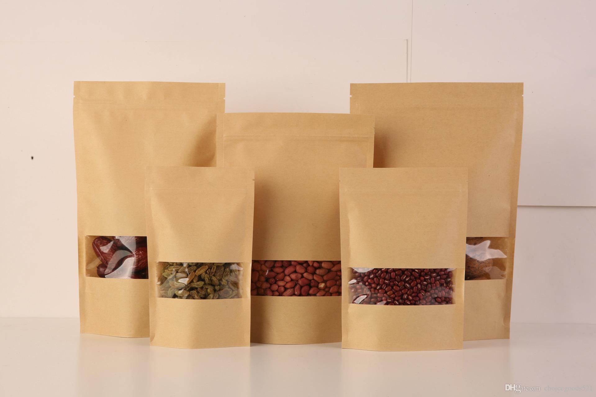 Brown Paper Bag With Window