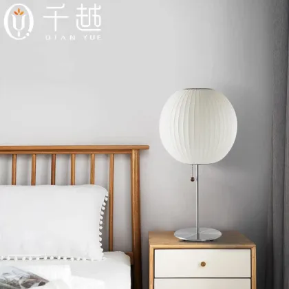 Japanese Fabric Silk Floor Lamps for Bedroom, Living Room, Study & B&B Decor