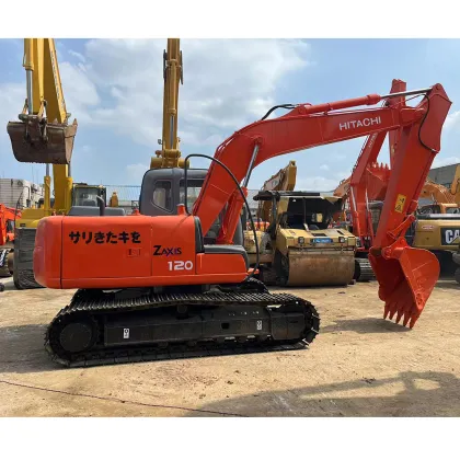 Slightly Used Japan Origin Hitachi ZX120 12T Used Excavator with A/C