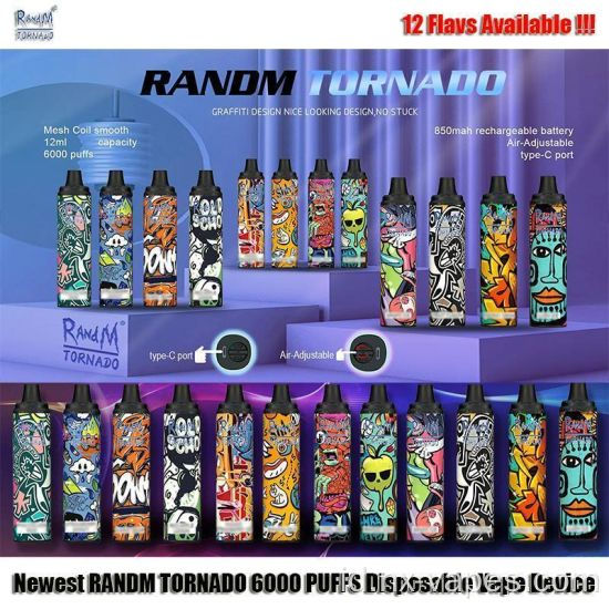 Grosir randm tornado 6000 vape