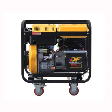 5KW open frame electric air cooled diesel generator