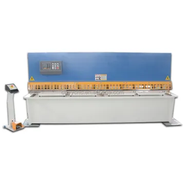 QC12K 6x3200mm Electric Motor Guillotine Shearing Machine