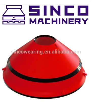 Cone crusher parts manganese steel liner plate for Metso,Terex,Powerscreen Pegson