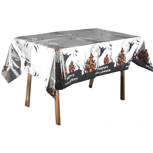 Disposable party aluminum film Halloween tablecloth