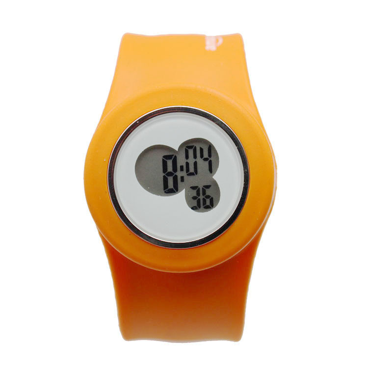 wholesale custom kid silicone slap watch