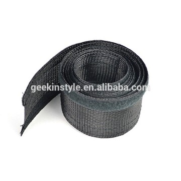 China top supplier cable organizer hot selling computer accessories nylon cable manager with hook and loop