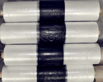 Black and White Plastic Film