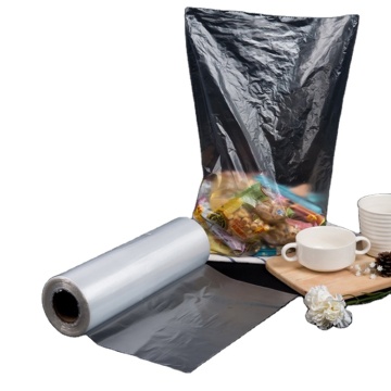 Polyethylene Bags Clear Take Out Disposable Plastic Food Bags Roll