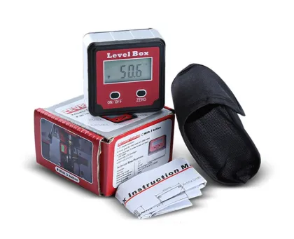 Digital Meter Bevel Inclinometer, Spirit Level & Protractor: Precision Measurement Tools for Various Applications