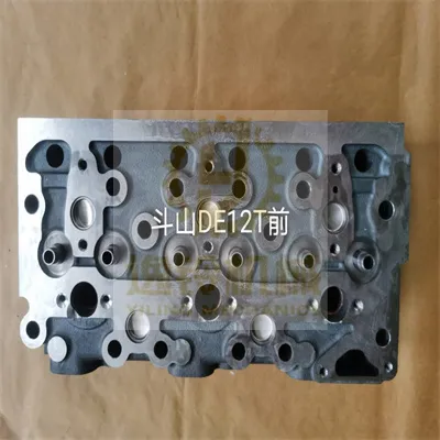 DE12T Cylinder Head for Doosan Engine Parts