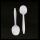 Wholesale Plastic Flatware Sets with Plastic knife fork and spoon