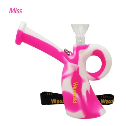 5" Miss Silicone Water Pipe