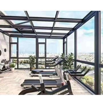 Free Standing Aluminium Glass Sunroom Conservatories