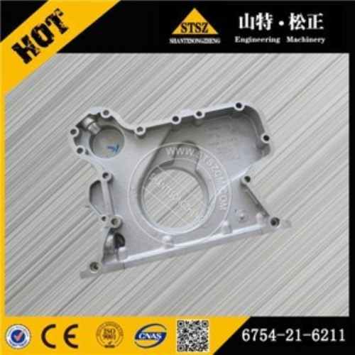 Front Gear Cover 6754-21-6211 for Excavator parts PC200-8