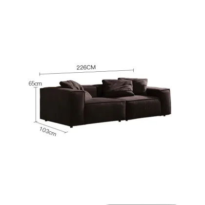 Modern Design European Home Modern Modular Fabric Sofa