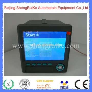 8 channels color paperless chart recorder