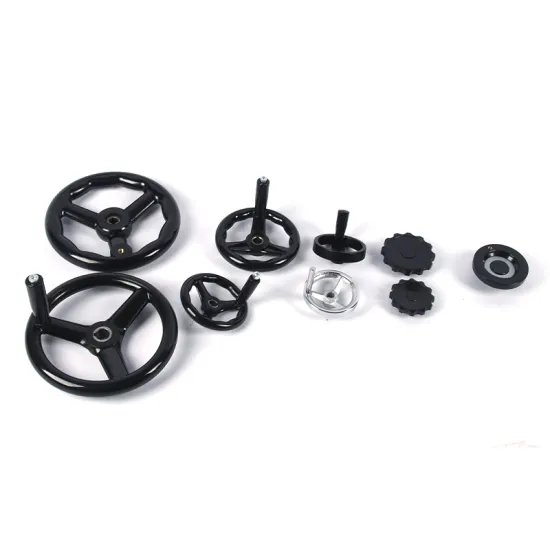 New Type CNC Machine Handwheel: 3-Spoke Adjustable Metal Handles